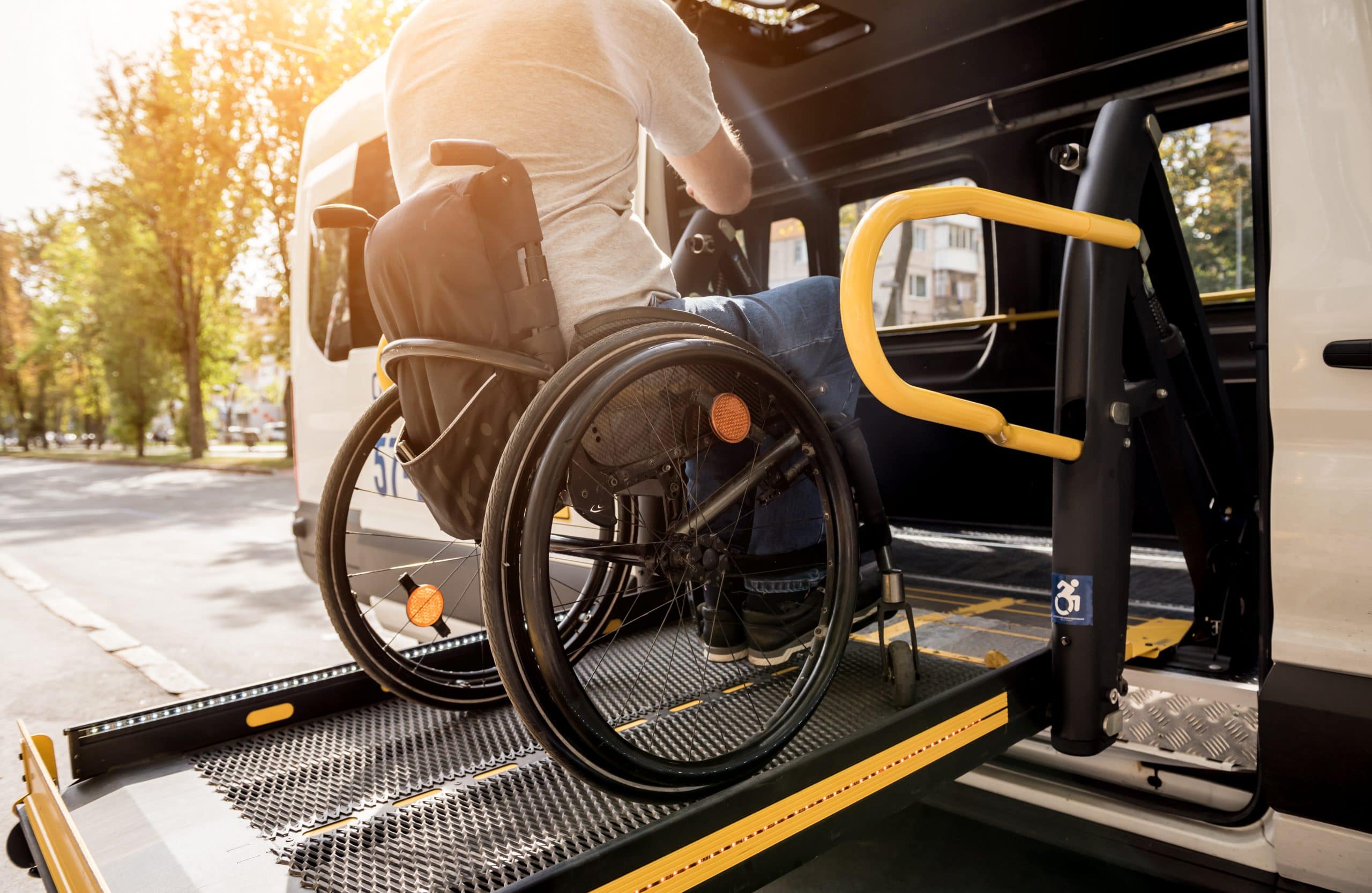 wheelchair accessible taxi
