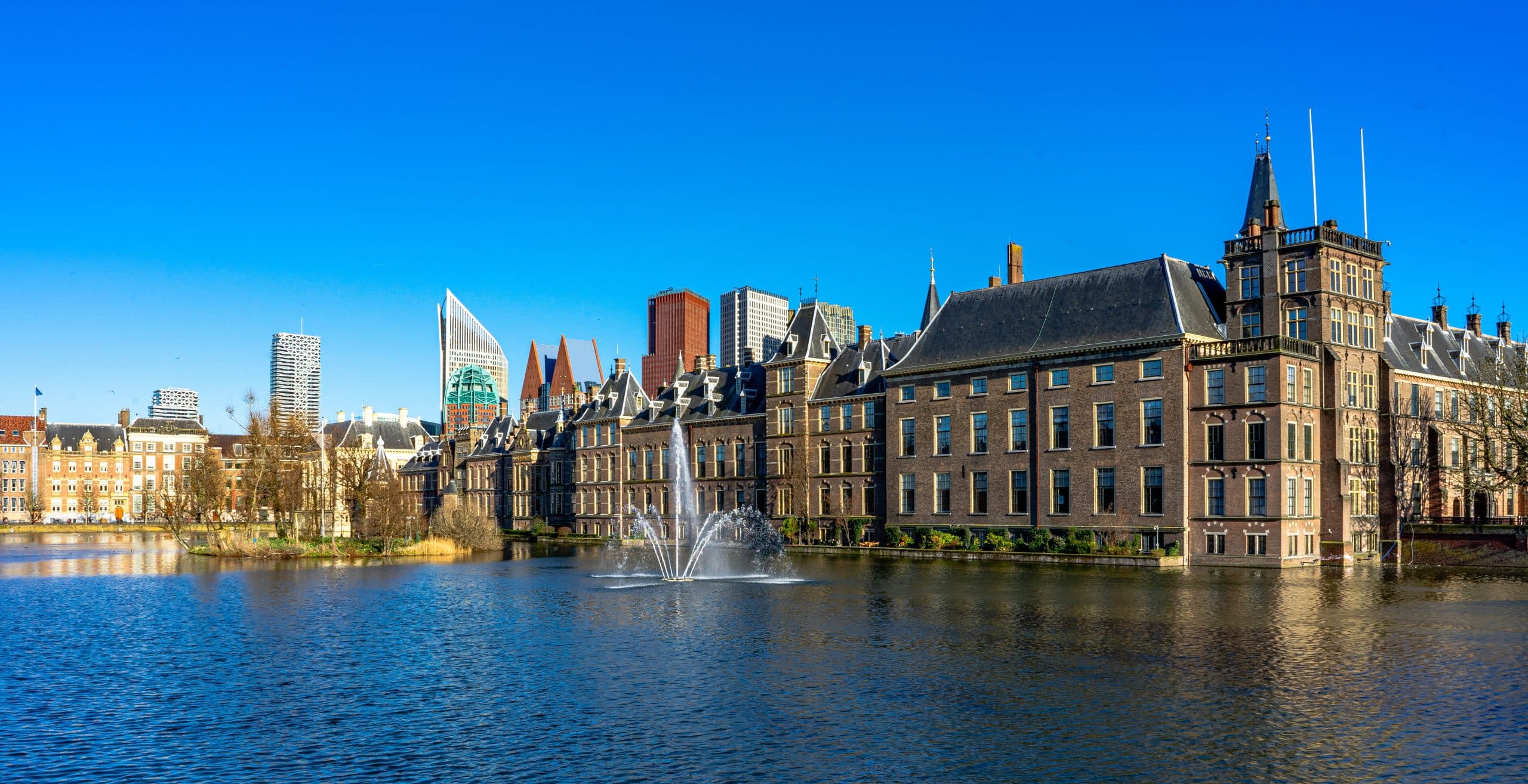 Hofvijver in The Hague