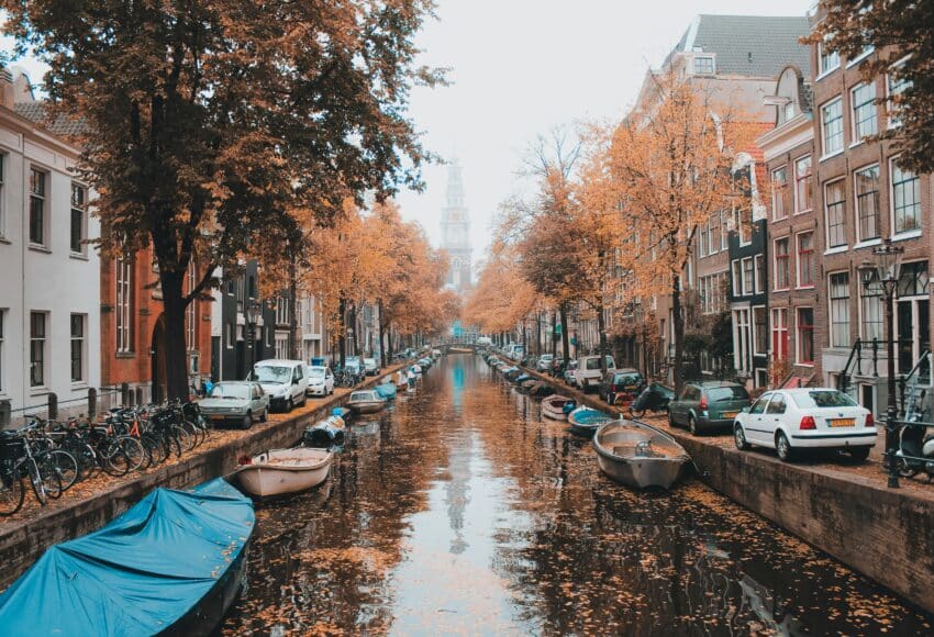 Herfst in amsterdam